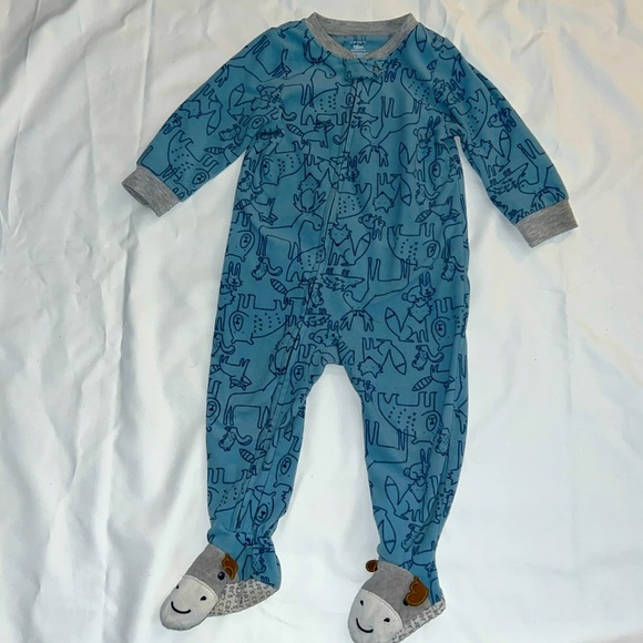 Carter’s Baby Fleece Footed Pajamas - Picture 1 of 3